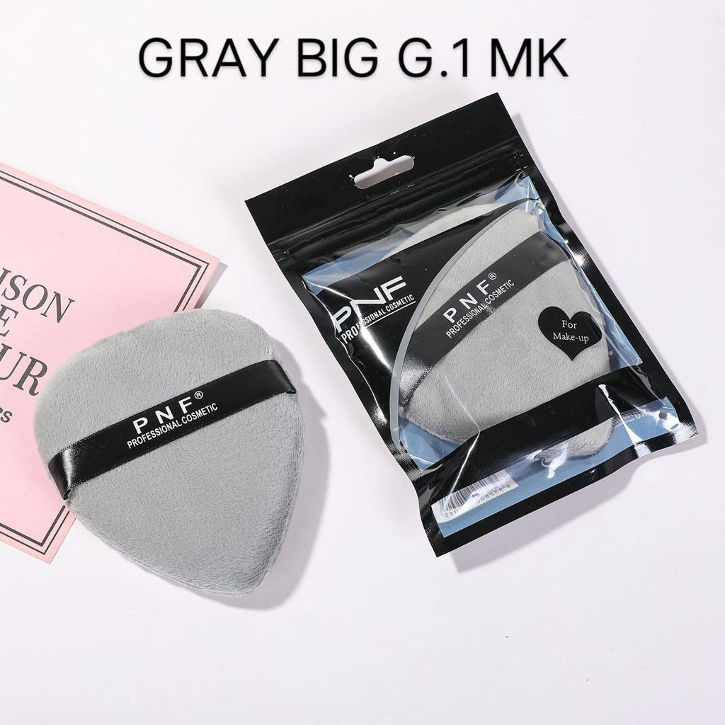 PNF Cosmetic Triangle Powder Puff | pack of 2 | Large