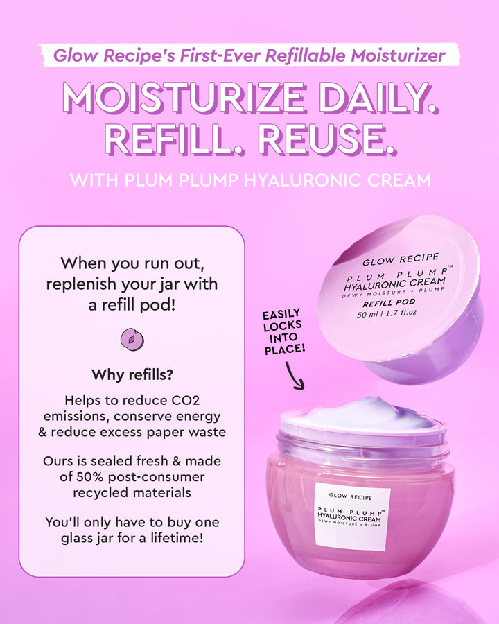 Glow Recipe – Plum Plump Hyaluronic Cream (50mL) - Image 5