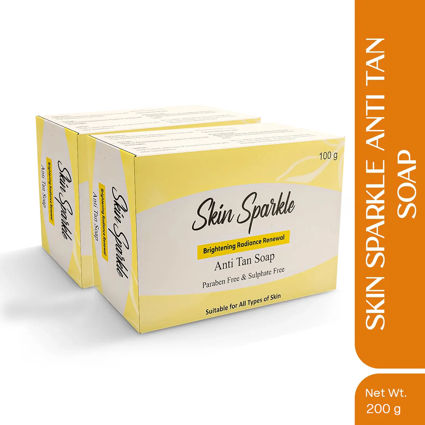 Skin Sparkle Brightening Radiance Renewal Anti-Tan Soap - Image 2