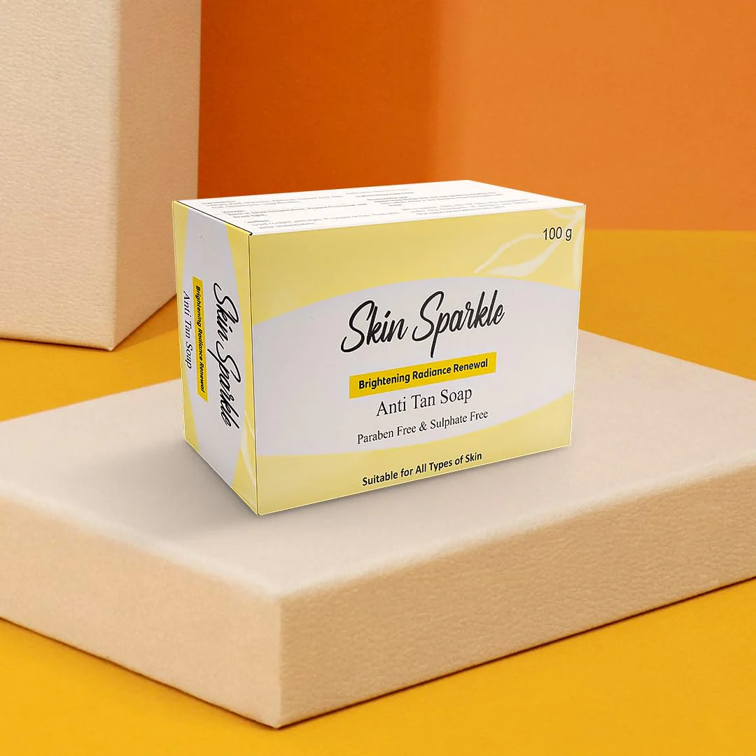 Skin Sparkle Brightening Radiance Renewal Anti-Tan Soap - Image 6