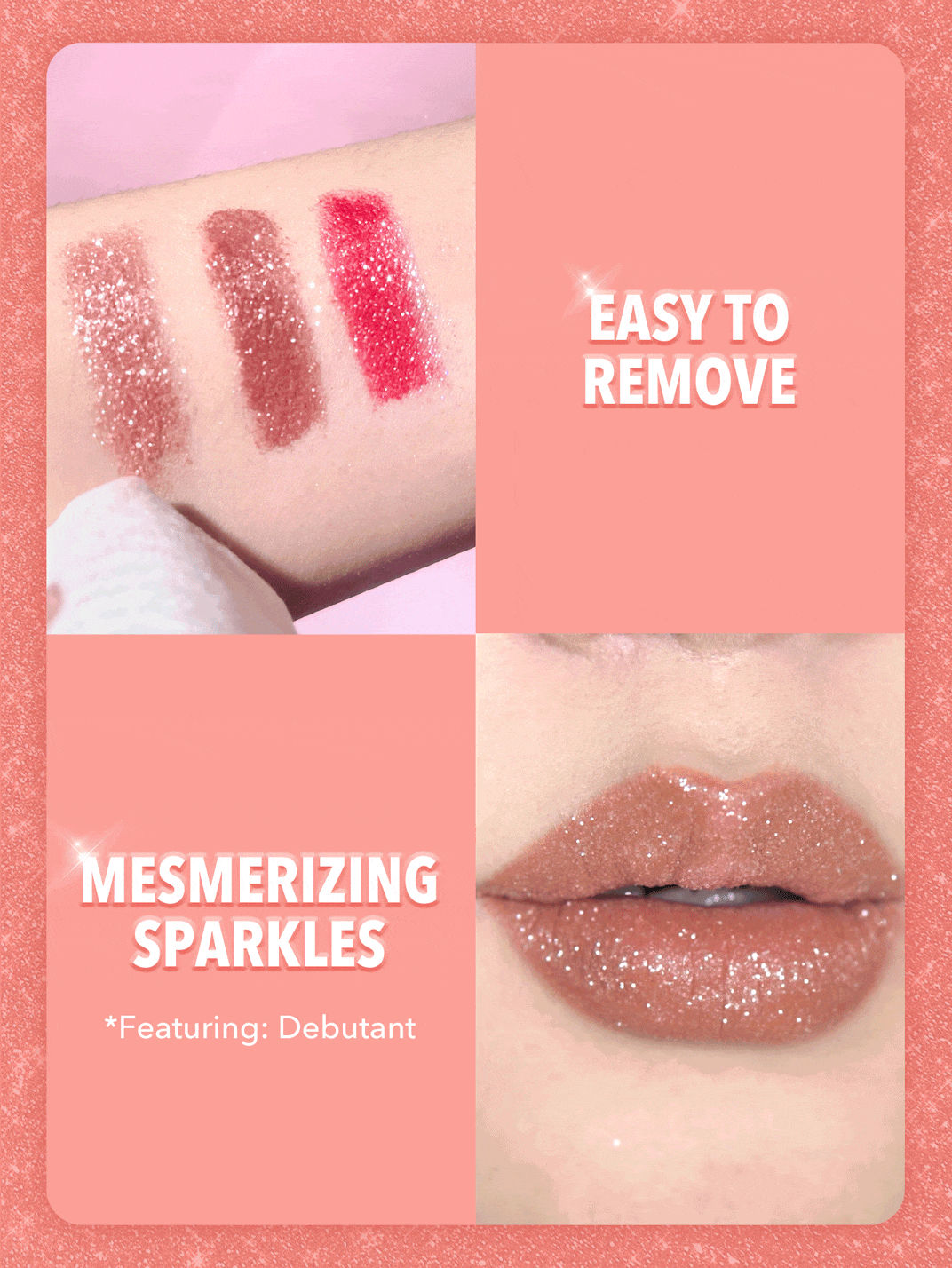 Sheglam Lip Dazzler Glitter Kit-Debutante - Image 5
